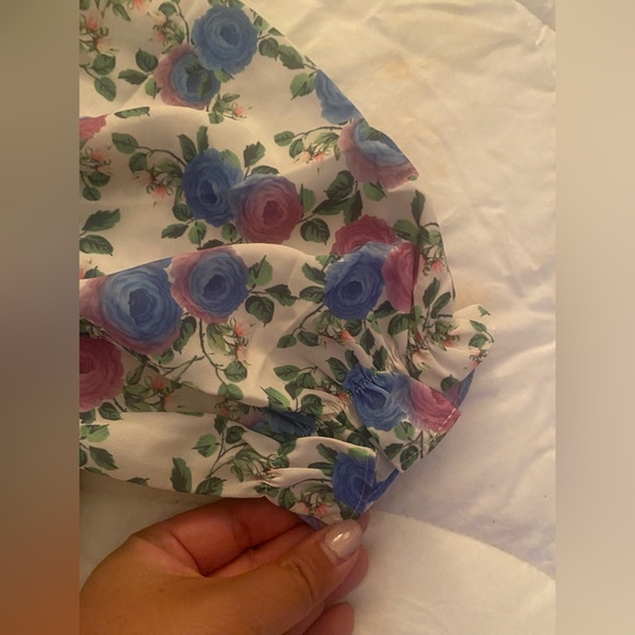 WRAP MINI DRESS - Picture 6 of 6